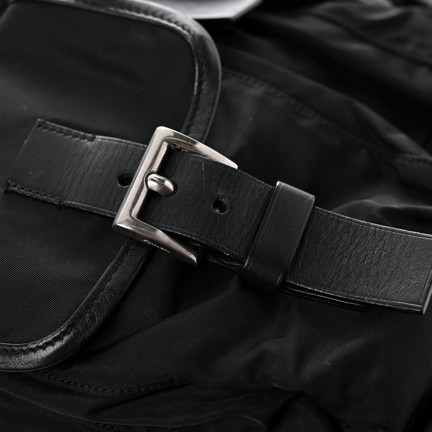 Nylon Vela Large Backpack Black
