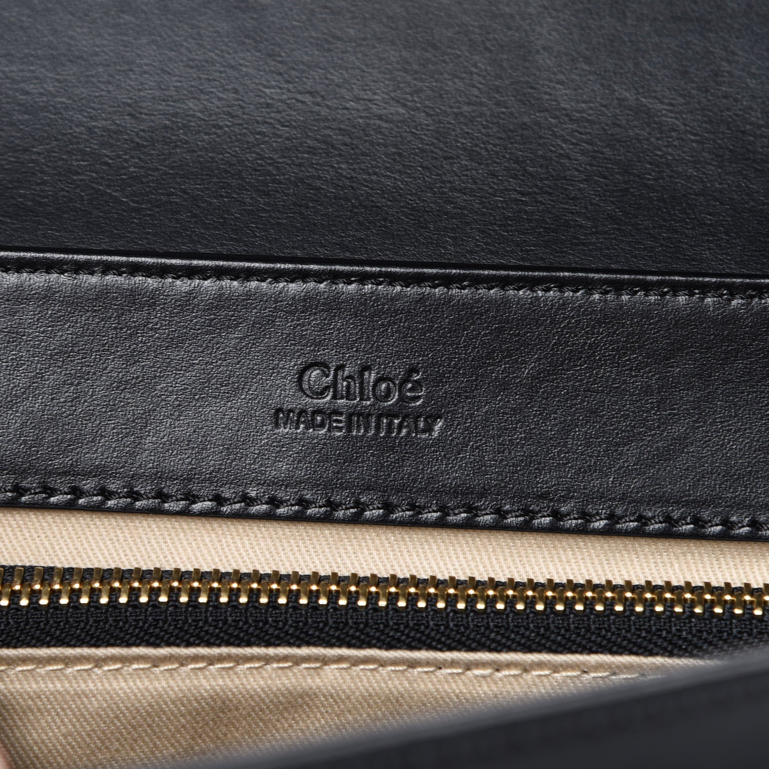 Chloe Calfskin C Double Carry Black 5 of 10