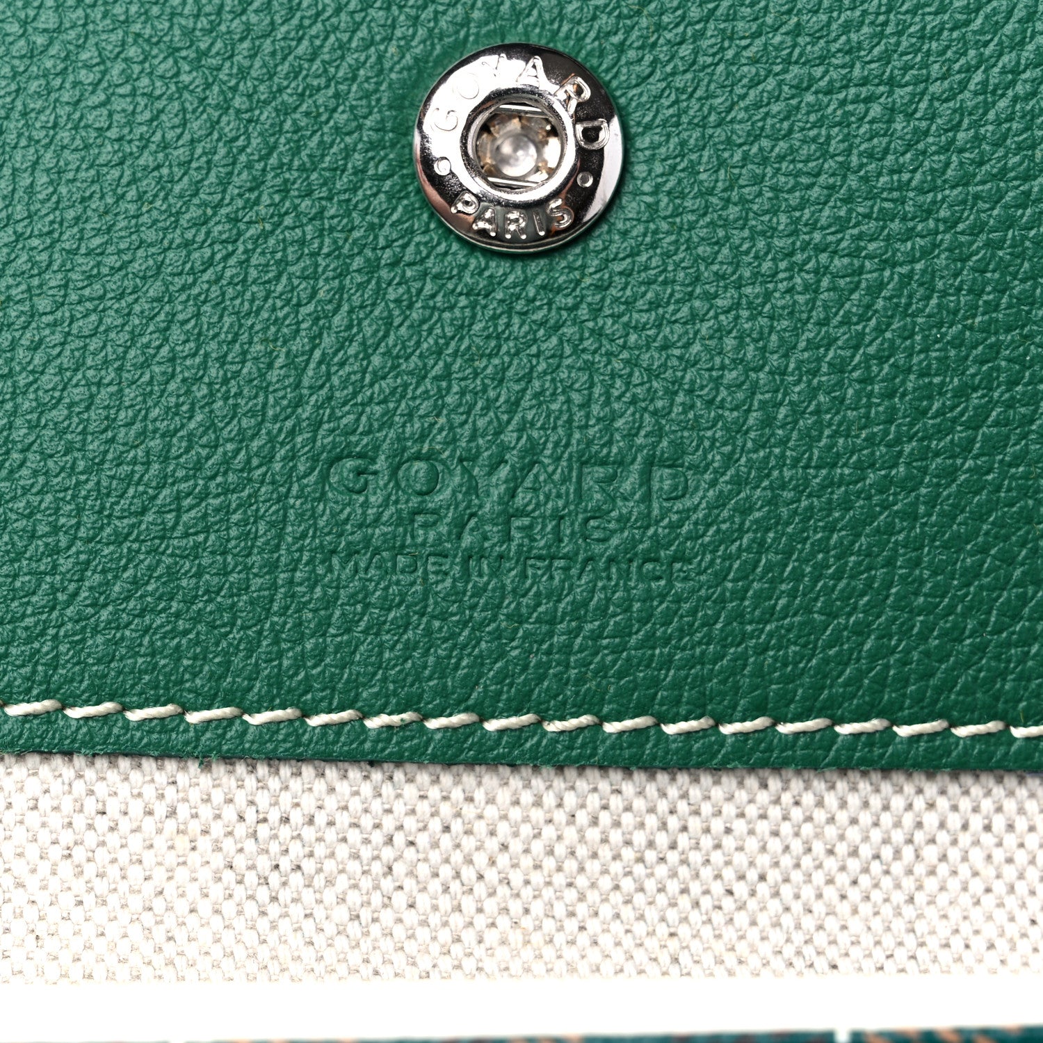 Goyard Goyardine Saint Louis PM Green 7 of 9