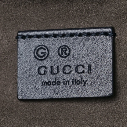 Gucci GG Supreme Monogram Blooms Medium Day Backpack Beige Blue Navy 6 of 10