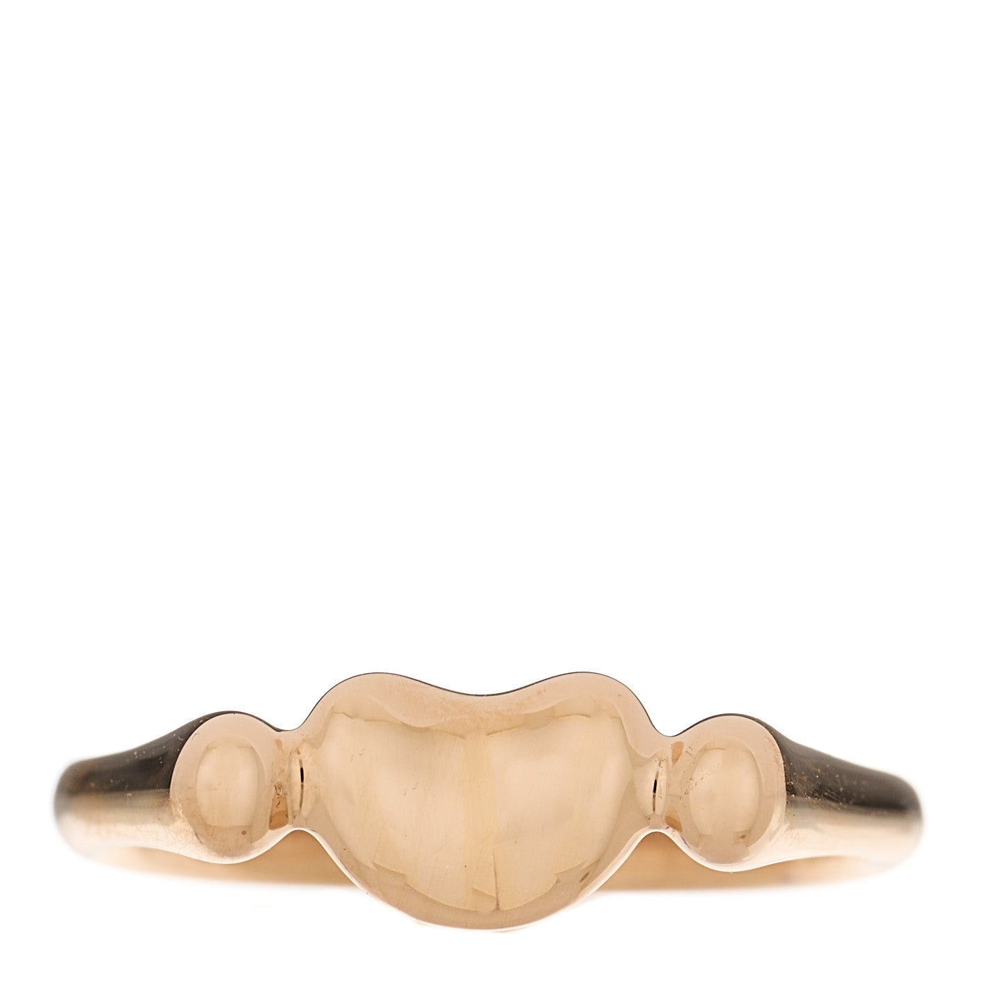 18K Rose Gold Elsa Peretti Bean Ring 53 6.25