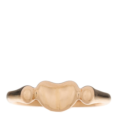 Tiffany 18K Rose Gold Elsa Peretti Bean Ring 53 6.25 1 of 6