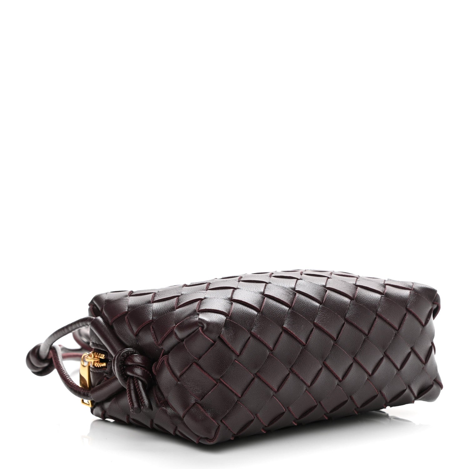 Bottega Veneta Nappa Intrecciato Mini Loop Camera Bag Grape 4 of 9