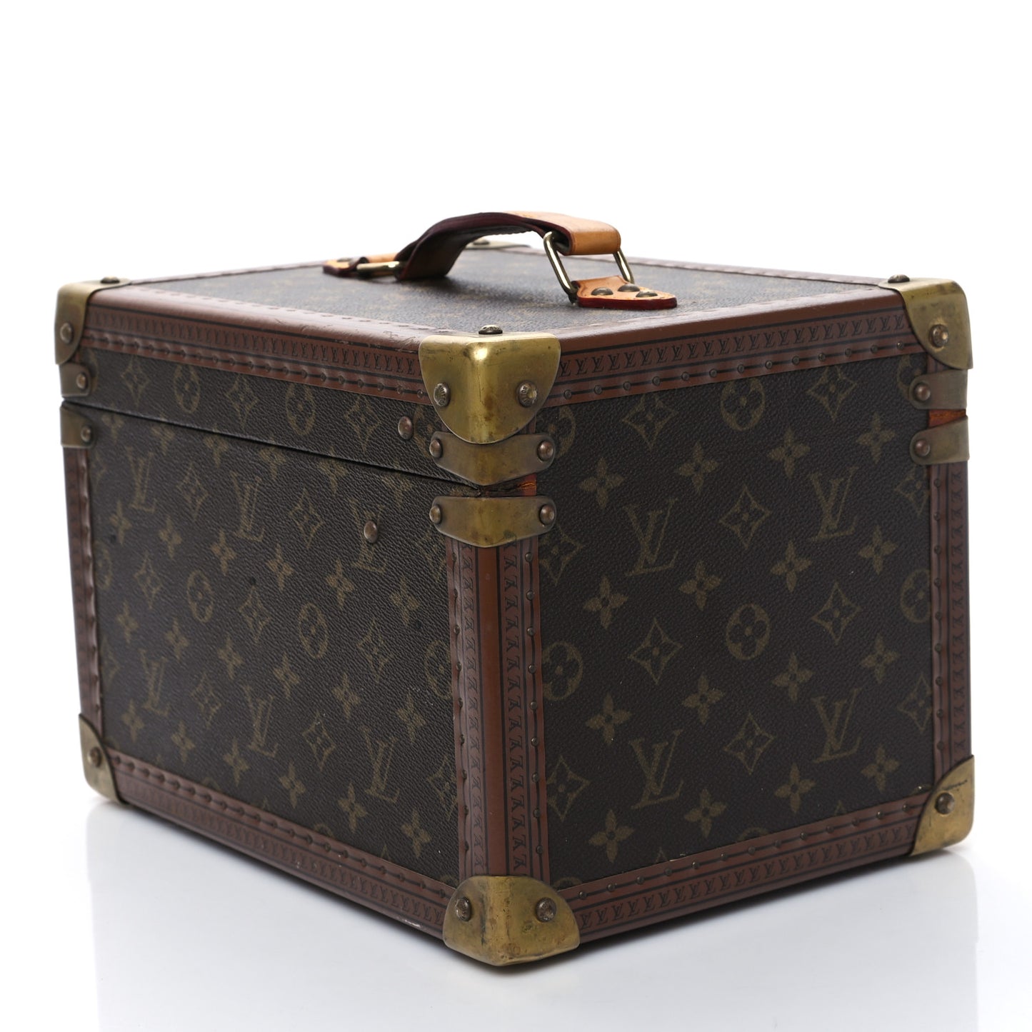 Monogram Boite Flacons Beauty Train Trunk Case