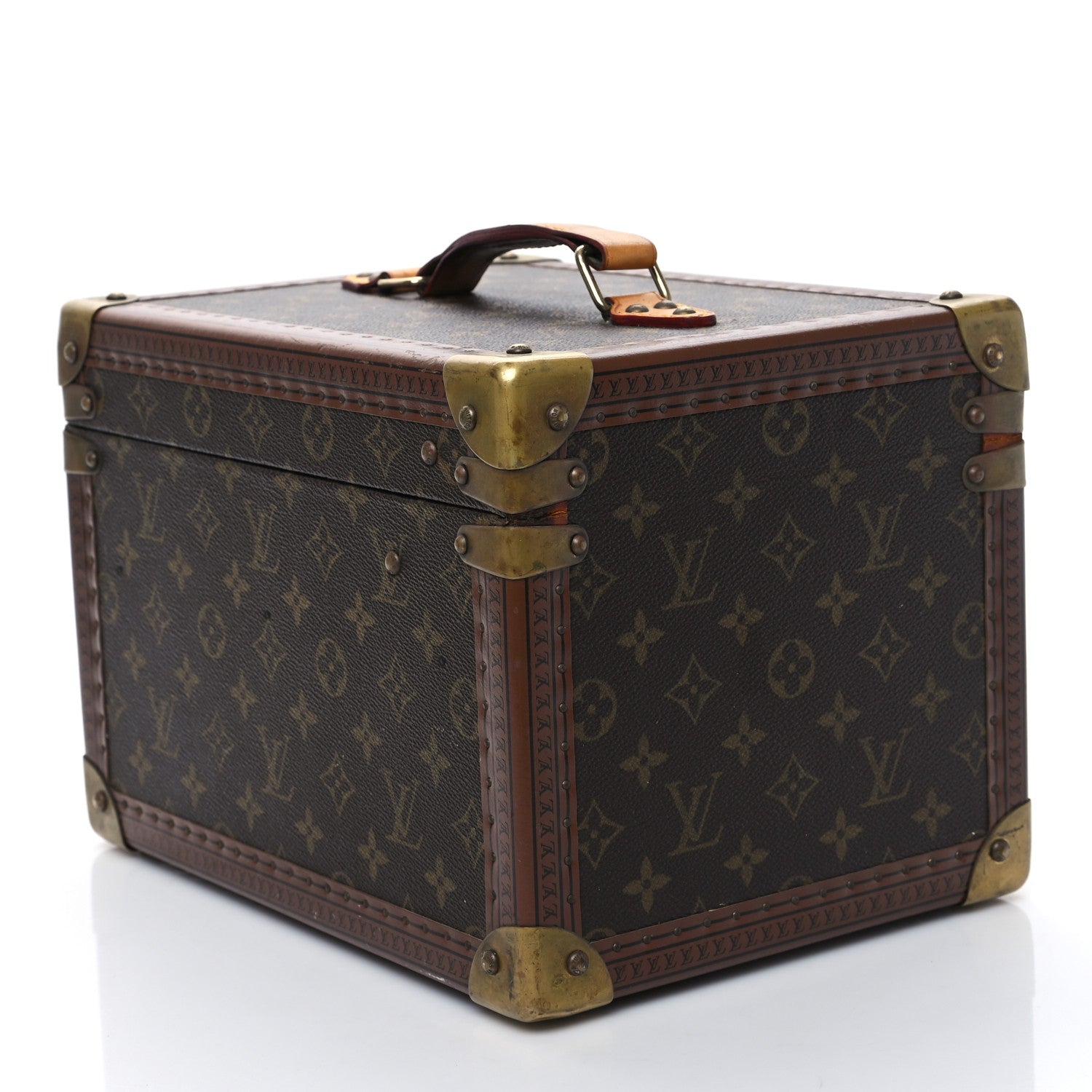 Louis Vuitton Monogram Boite Flacons Beauty Train Trunk Case 3 of 8