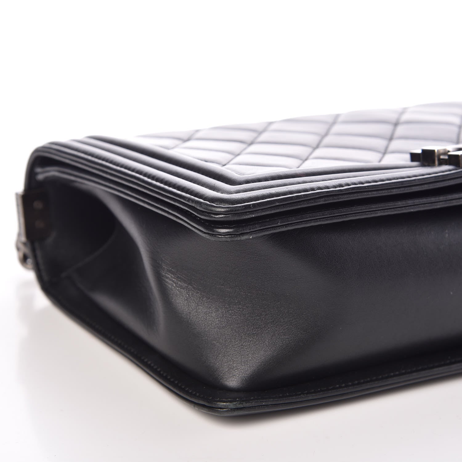 Chanel Lambskin Quilted New Medium Boy Flap Black 8 of 13