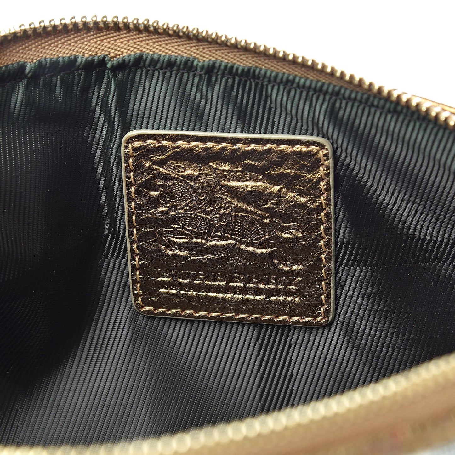 Shimmer Check Cosmetic Bag
