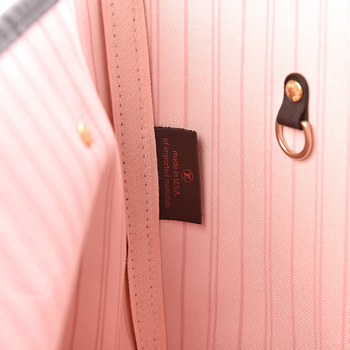Damier Ebene Neo Neverfull MM Rose Ballerine