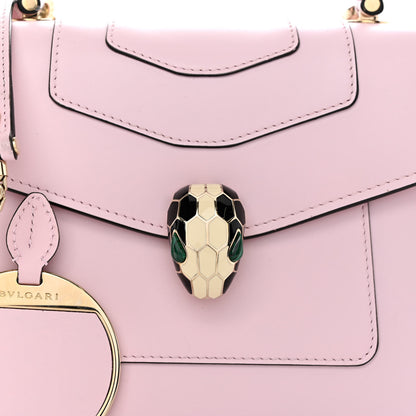Bulgari Calfskin Serpenti Forever Top Handle Light Pink 6 of 8