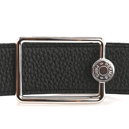 Hermes Togo Swift 30mm Oscar Reversible Belt 100 40 Black 6 of 6