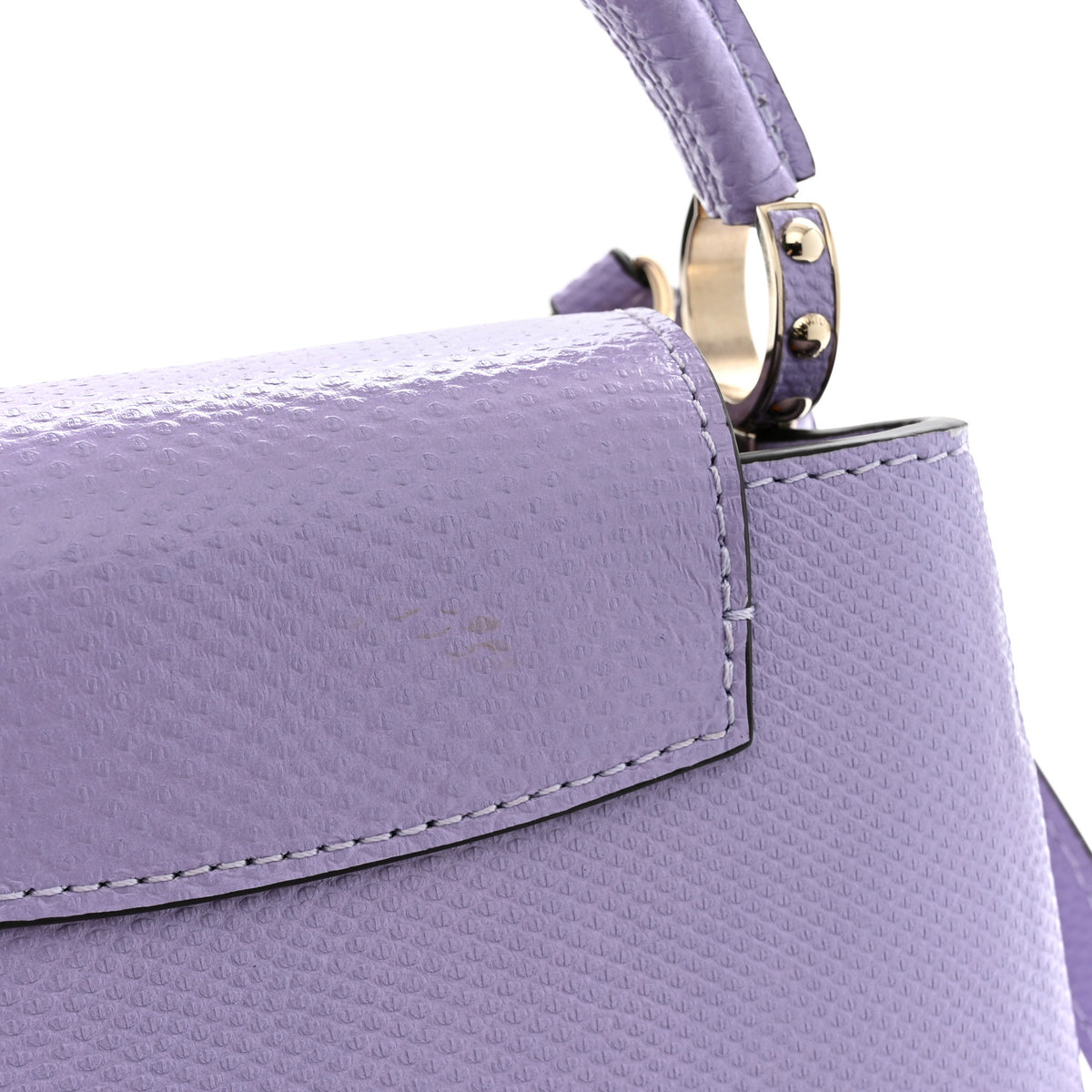 Louis Vuitton Karung Mini Capucines Lilas 10 of 11