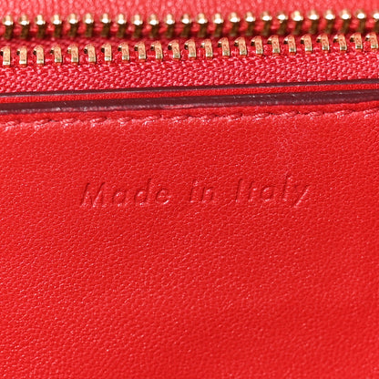 Celine Box Calfskin Medium Classic Box Flap Bag Red 7 of 11
