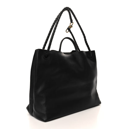 Bottega Veneta Silky Calfskin Large Andiamo Shoulder Bag Fondant 3 of 9