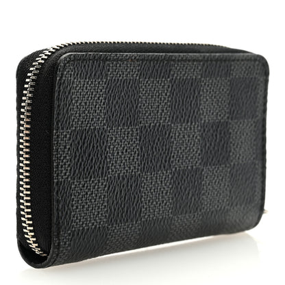 Louis Vuitton Damier Graphite Zippy Coin Purse Vertical 3 of 6