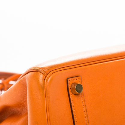 Hermes Swift Birkin 30 Orange 11 of 34