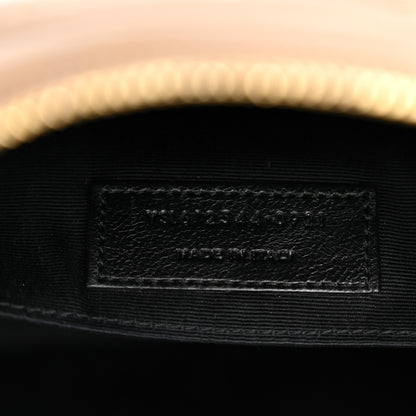 Saint Laurent Calfskin Matelasse Monogram Lou Camera Bag Dark Beige 7 of 12