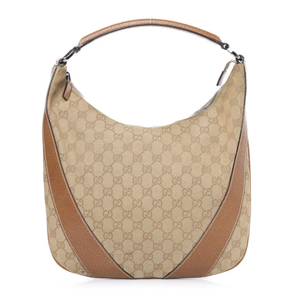 Gucci Monogram Small GG Hobo Brown 1 of 15
