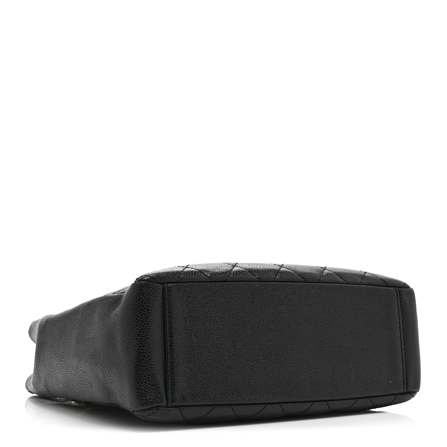 Chanel Caviar Quilted Petit Shopping Tote PST Black 4 of 10