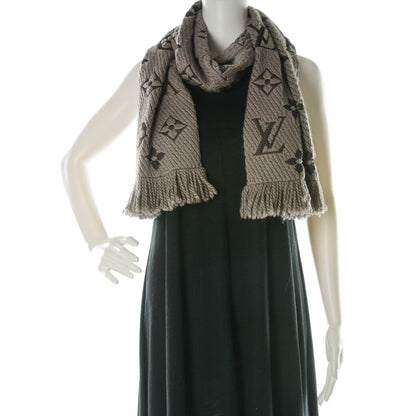 Louis Vuitton Wool Silk Logomania Scarf Verone 2 of 4