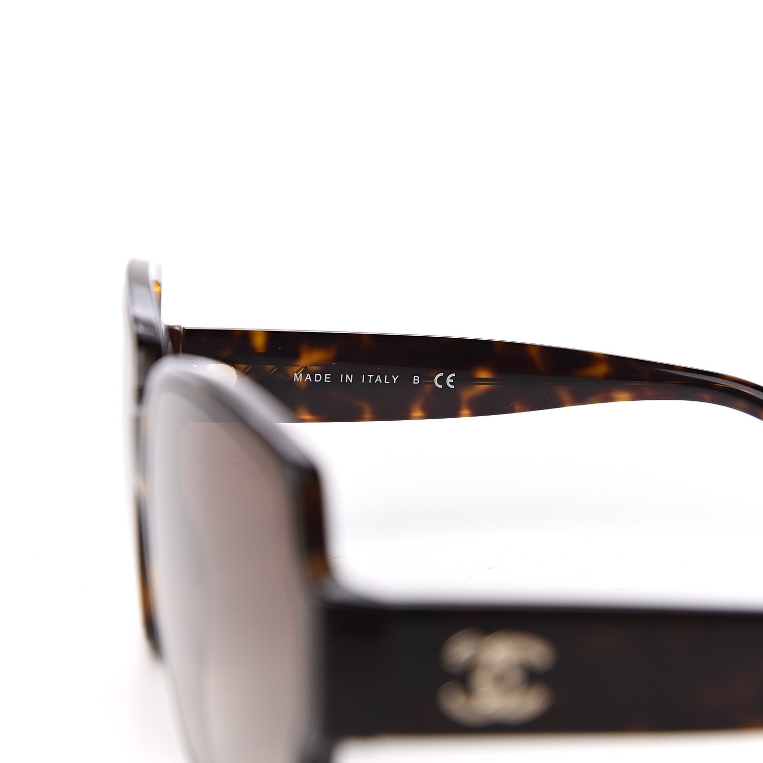 Chanel Acetate Square CC Sunglasses 5385 Tortoise 6 of 7