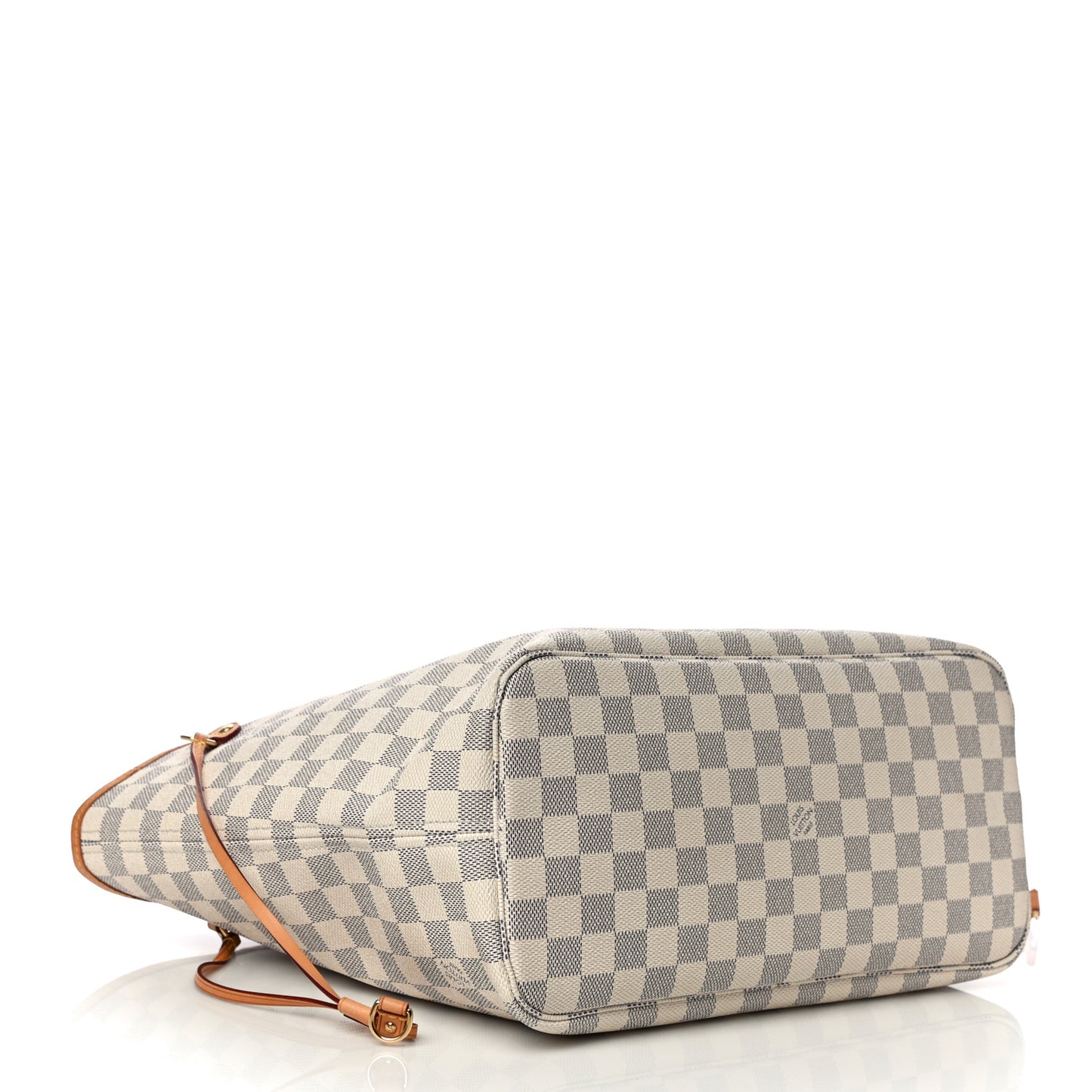 Damier Azur Neo Neverfull MM Rose Ballerine