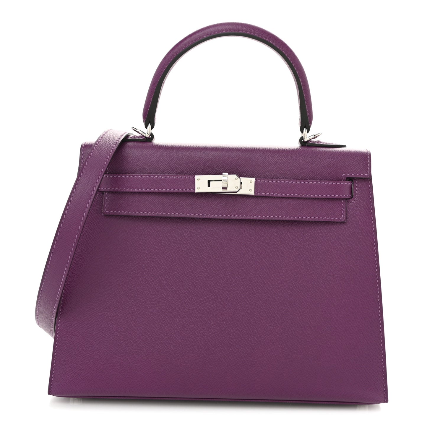 Madame Calfskin Kelly Sellier 25 Anemone