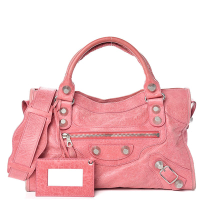 Balenciaga Agneau Giant 21 Silver Hardware City Grenadine 1 of 14