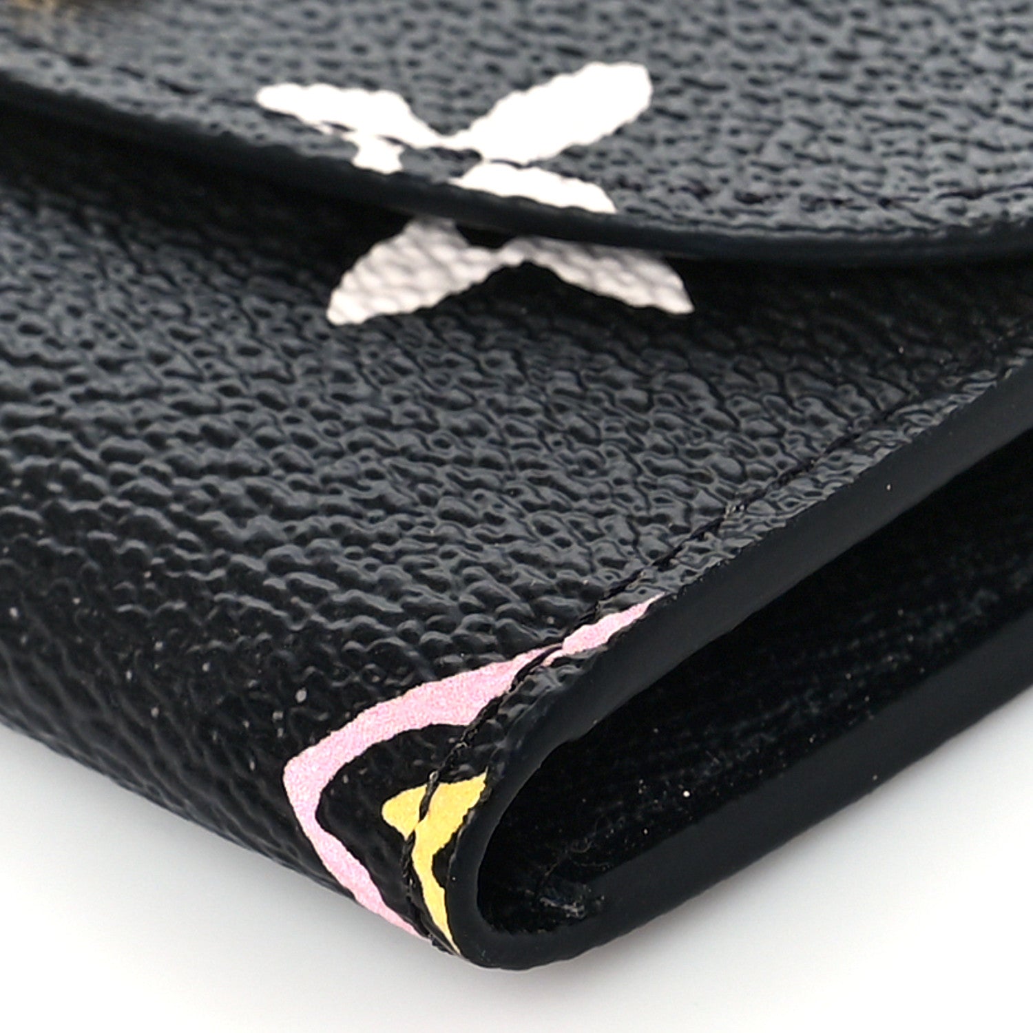 Louis Vuitton Monogram Giant Wild At Heart Rosalie Coin Purse Black 8 of 8