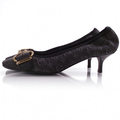 Louis Vuitton Denim Pumps Black 36 2 of 9