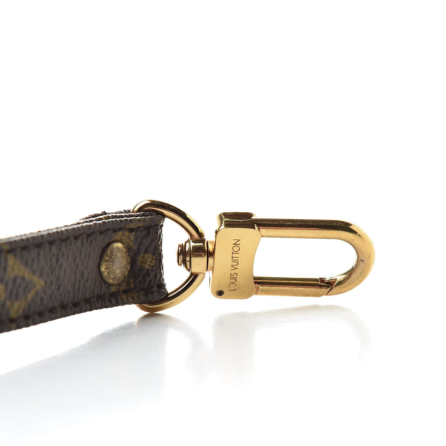 Louis Vuitton Monogram 16mm Shoulder Strap 3 of 4