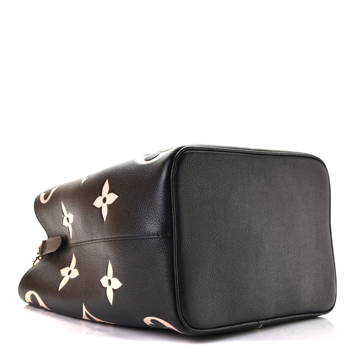 Louis Vuitton Empreinte Monogram Giant Neonoe MM Black Beige 4 of 8