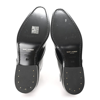 Saint Laurent Patent Baltimora Lace Up Derby Shoes 36.5 Black 6 of 9
