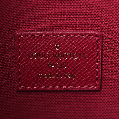 Louis Vuitton Monogram Pochette Felicie Chain Wallet Fuchsia 7 of 12