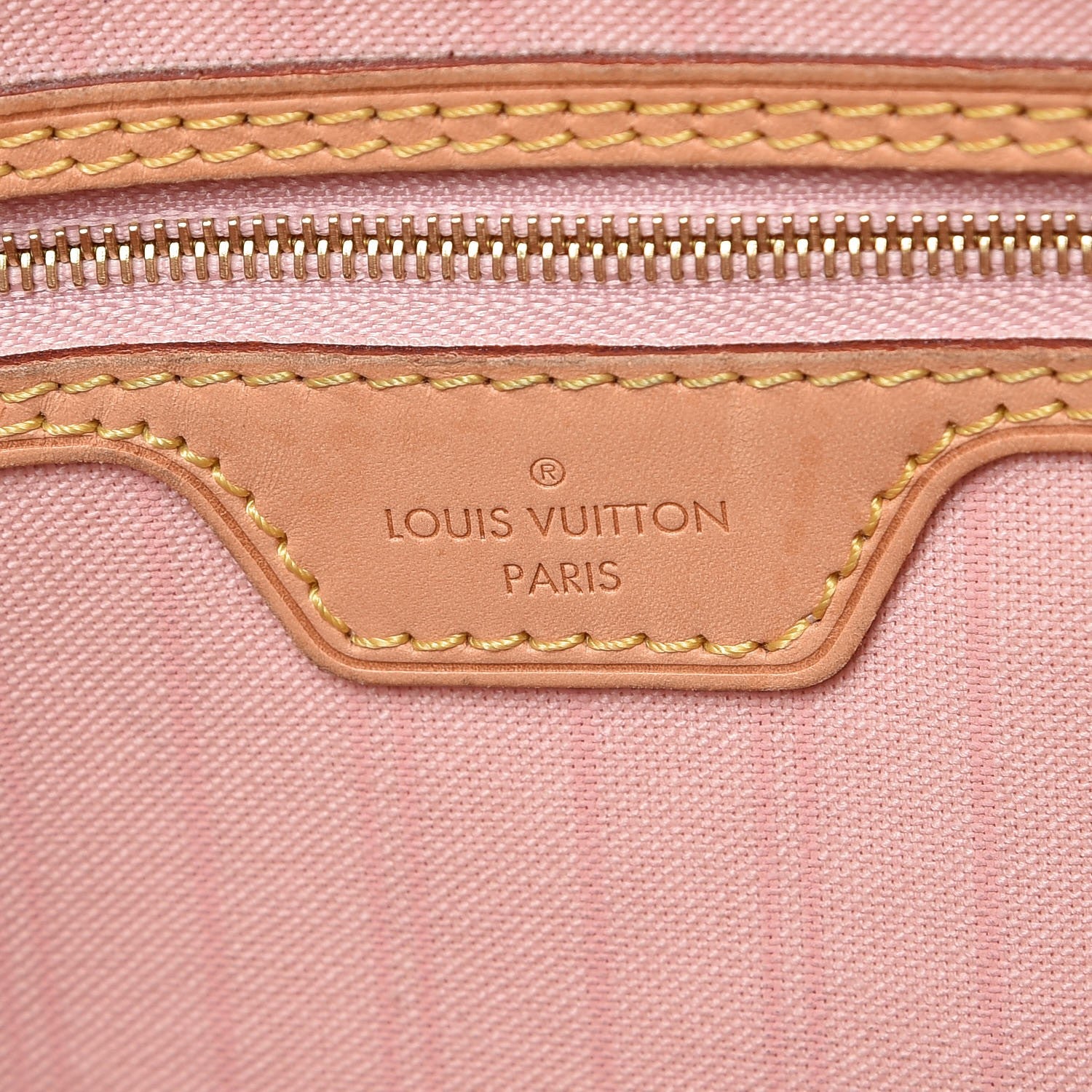 Louis Vuitton Damier Azur Delightful PM Rose Ballerine 5 of 12