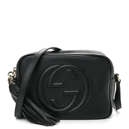 Gucci Pebbled Calfskin Small Soho Disco Bag Black 1 of 10