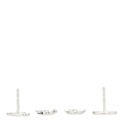 Hermes Sterling Silver TPM Farandole Earrings 3 of 5