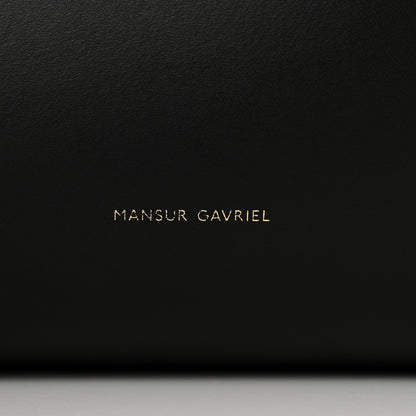 Mansur Gavriel Calfskin Mini Lady Bag Black Flamma 8 of 13