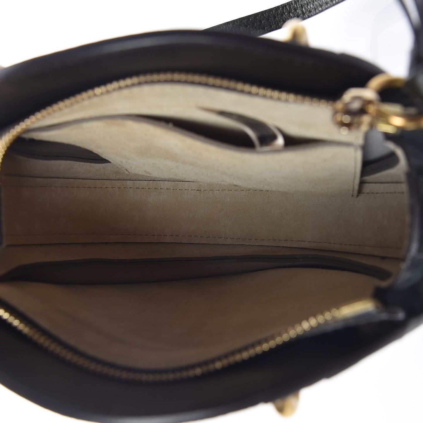 Calfskin Suede Small Pixie Bag Intense Green