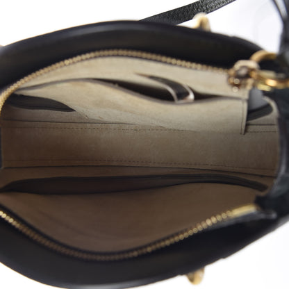 Chloe Calfskin Suede Small Pixie Bag Intense Green 6 of 8