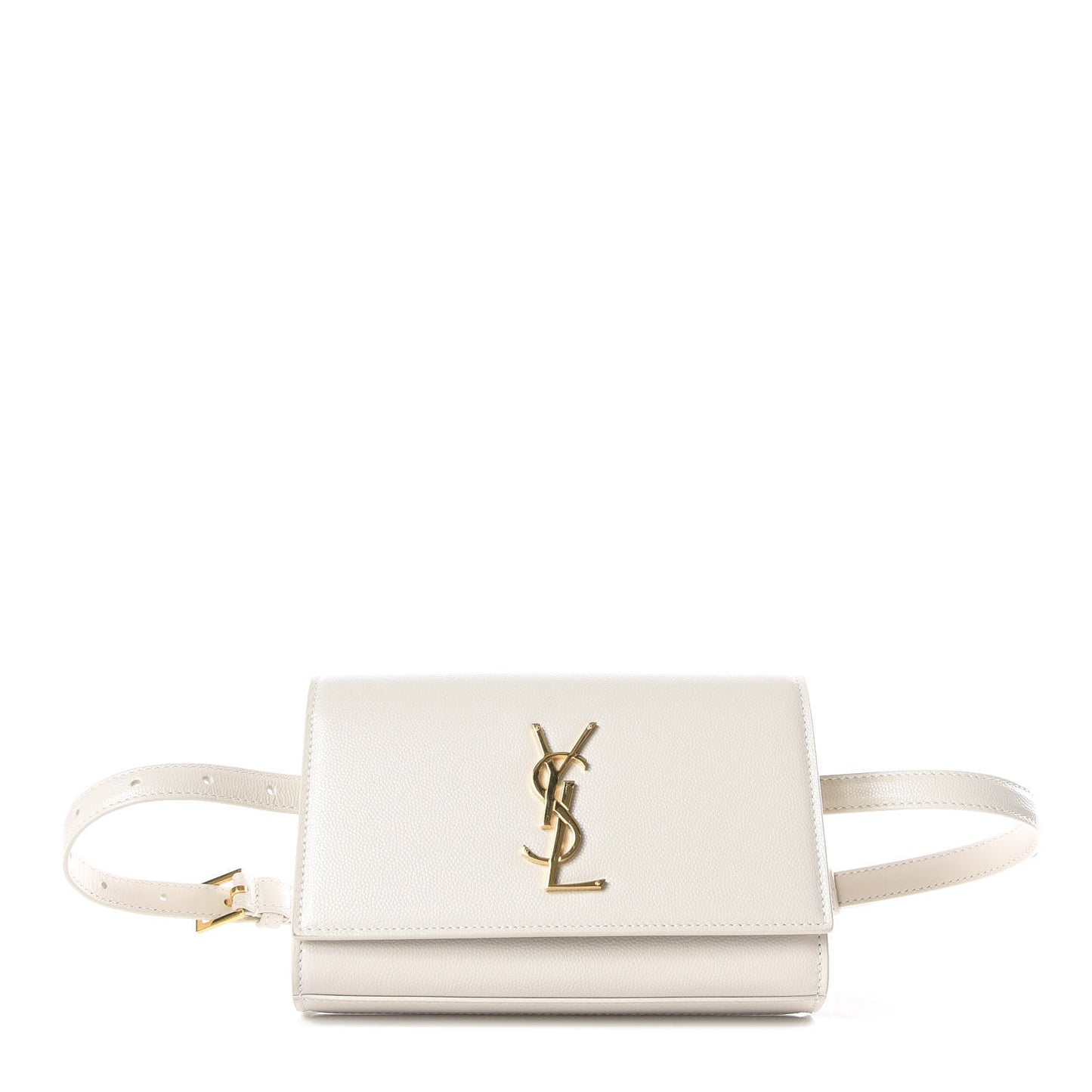 Grain De Poudre Monogram Kate Belt Bag Blanc Vintage