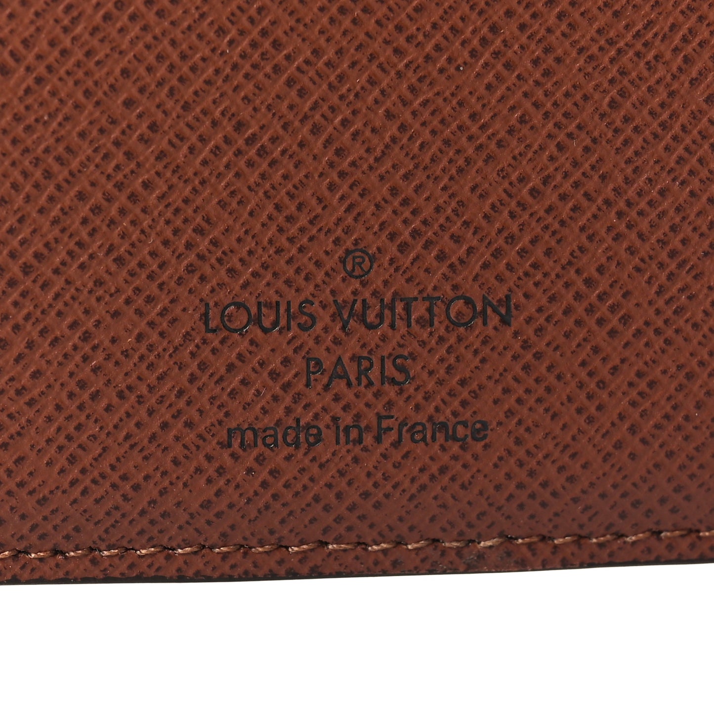 Monogram Pocket Agenda Cover