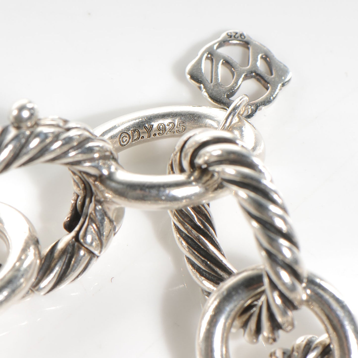 Sterling Silver 12mm Large Oval Link Bracelet