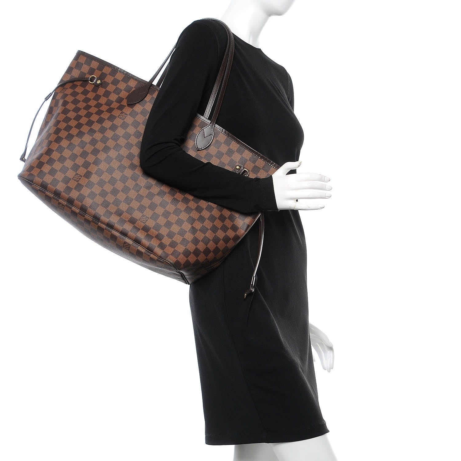Louis Vuitton Damier Ebene Neo Neverfull GM 2 of 8