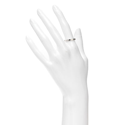 Tiffany Sterling Silver I Love You Band Ring 53 6.5 2 of 5