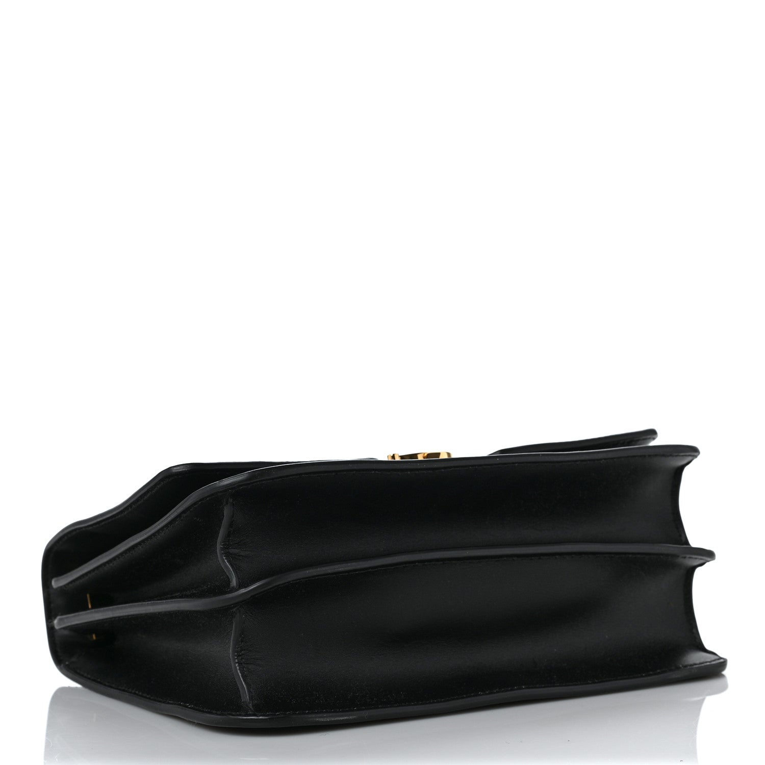 Burberry Calfskin Medium TB Bag Black 4 of 11