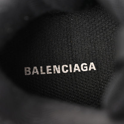 Balenciaga Rubber Mesh Fabric Womens Track Sneakers 36 Black 5 of 8