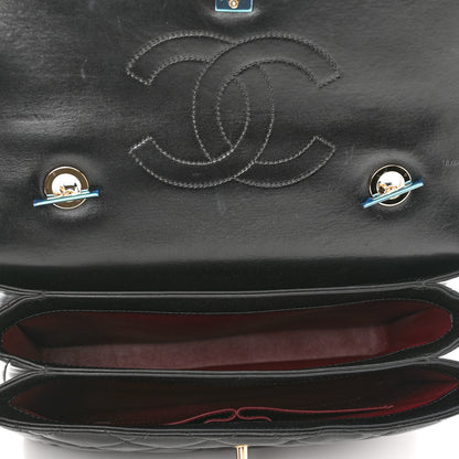 Chanel Lambskin Quilted Medium Trendy CC Flap Dual Handle Bag Black 5 of 11