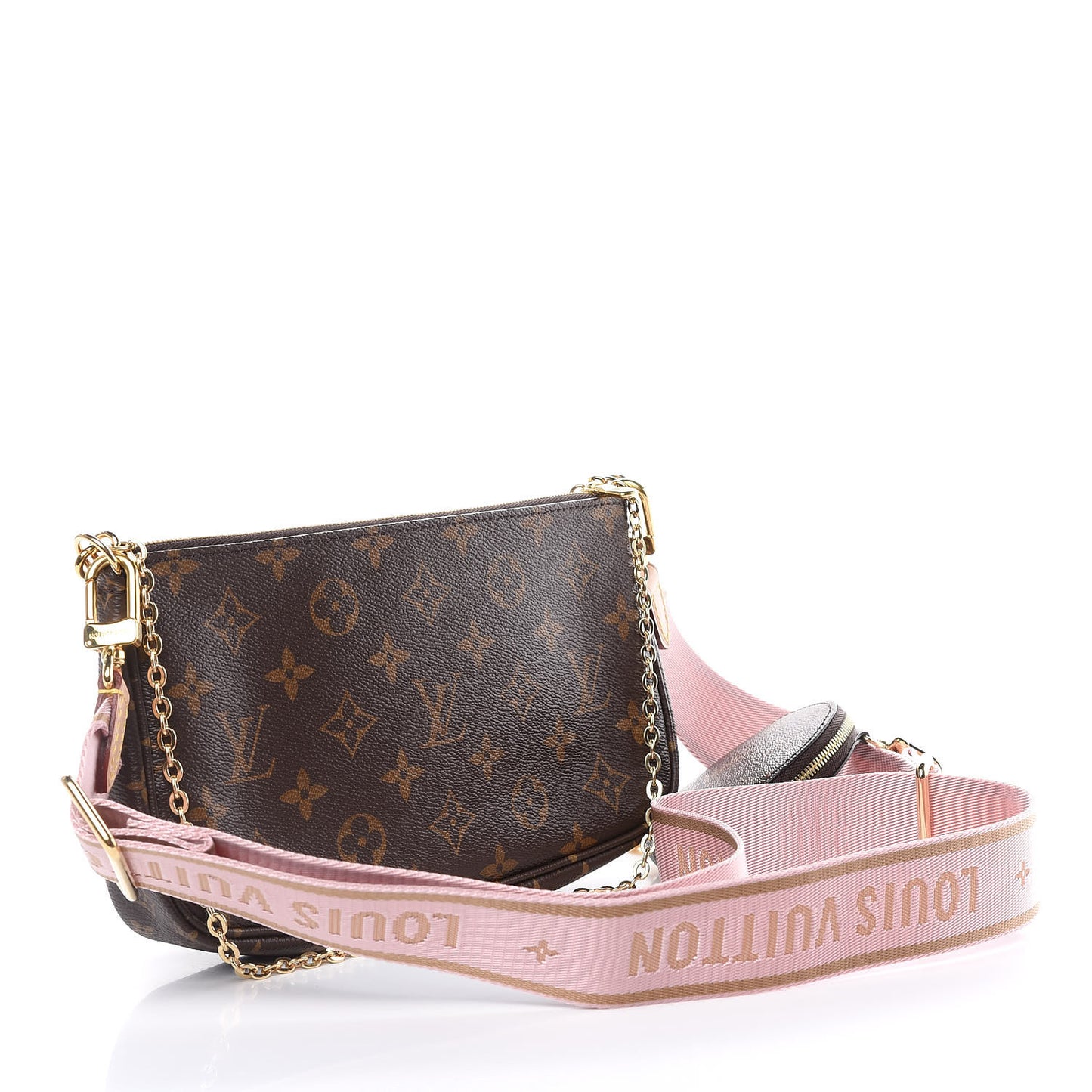 Monogram Multi Pochette Accessories Rose Clair