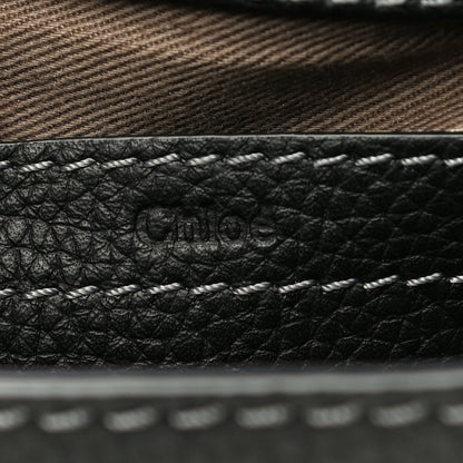 Chloe Calfskin Mini Marcie Round Crossbody Bag Black 6 of 19