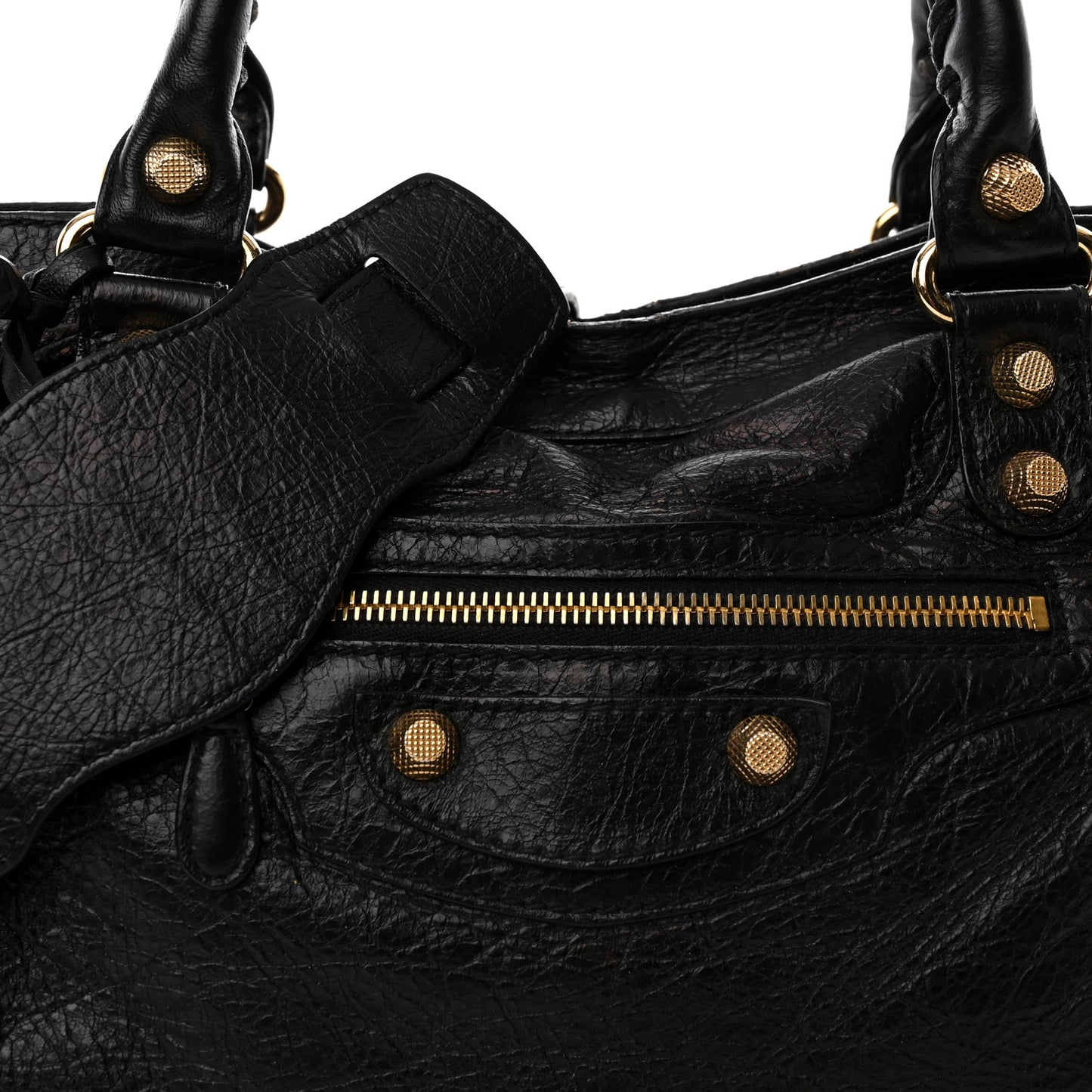 Agneau Giant 12 Gold Hardware City Black